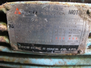 FURNAS, CLEANING FURNACE WITH TECO ELECTRIC & MACH.CO LTD. LOADING & HANDLING FEE $15-4088